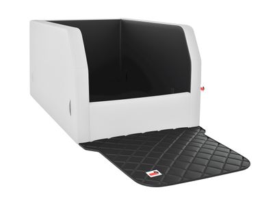 Autohundebett Travelmat RS Rücksitz, Schwarz-Weiss