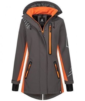 Damen Jacke Softshelljacke Mantel Rock Creek Damen Softshelljacke NEU D-491 NEU