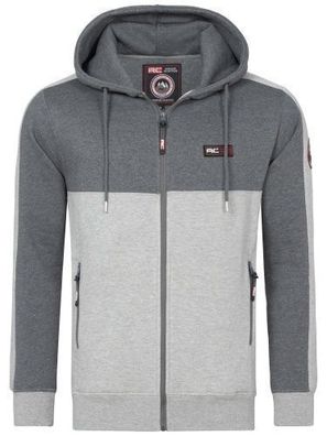 Herren Hoodie Kapuzenpullover Rock Creek Sweatshirt Reißverschluss H-410 S-3XL