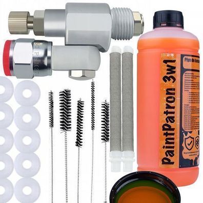 Rosfix Set CleanShot Ventil + Filter + Dichtungen | 248 bar für Spritzgeräte