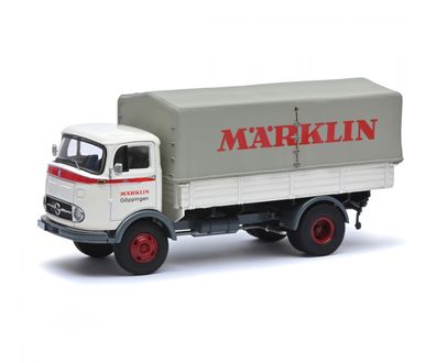 Schuco 450309900 MB LKW LP911 Pritsche/Plane Märklin 1:43 1:43