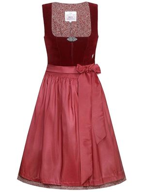 MarJo Dirndl Elisabeth 65cm Länge rot
