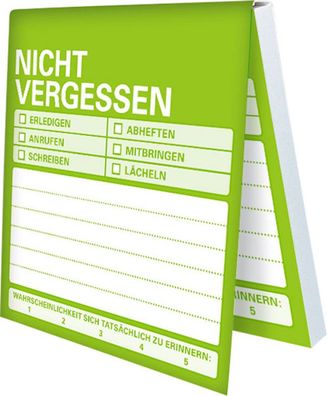 Rannenberg & Friends, Gute-Laune-Klebezettel - Nicht vergessen