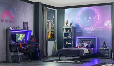 Ritmik Next Game Jugendzimmer 4-teiliges Gaming Zimmer