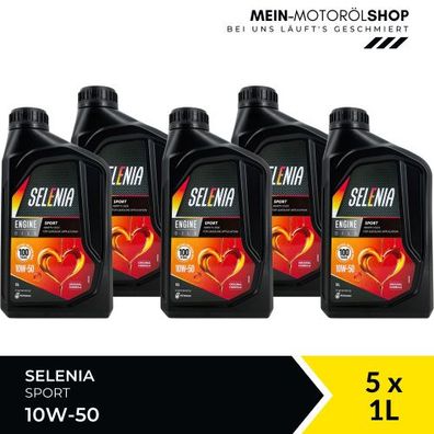 Selenia Sport 10W-50 5x1 Liter