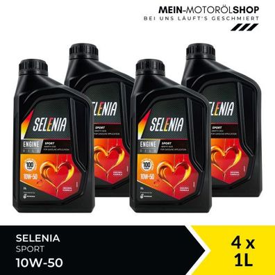 Selenia Sport 10W-50 4x1 Liter