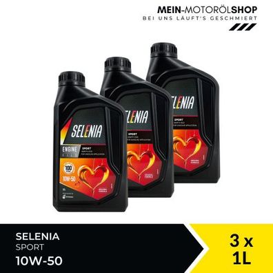 Selenia Sport 10W-50 3x1 Liter
