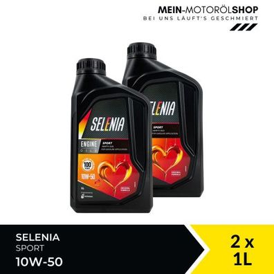 Selenia Sport 10W-50 2x1 Liter