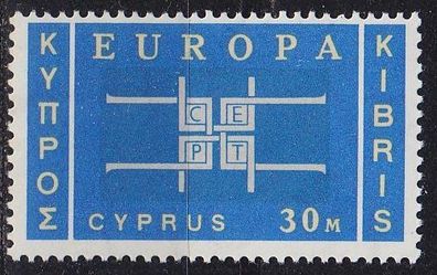 ZYPERN CYPRUS [1963] MiNr 0226 ( * */mnh ) CEPT