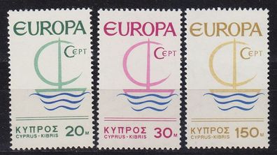 ZYPERN CYPRUS [1966] MiNr 0270-72 ( * */mnh ) CEPT