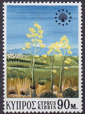 ZYPERN CYPRUS [1970] MiNr 0337 ( * */mnh ) Natur