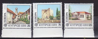 ZYPERN CYPRUS [1978] MiNr 0484-86 ( * */mnh ) CEPT