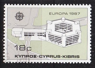 ZYPERN CYPRUS [1987] MiNr 0682 ( O/used ) CEPT