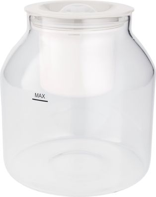 Steba Joghurt Glas mit Deckel | 2 l | Ersatzglas | passend für JM 4
