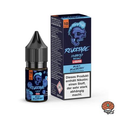 Revoltage BLACK Blueberry 10mg/ml Nikotin, 50/50 Liquid 10ml