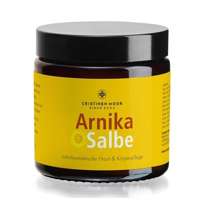 CristinenMoor Arnikasalbe I Arnika Salbe 110 ml: Hochdosiert Arnika + Kamilleauszug