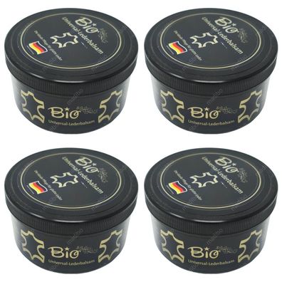 32,80 Euro pro 1 Liter 4 x Bio Universal-Lederbalsam reinigt pflegt Schuhe Lederbekle
