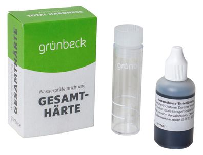 Grünbeck Wasserprüfeinrichtung geeignet für Gesamthärte °dH und °f