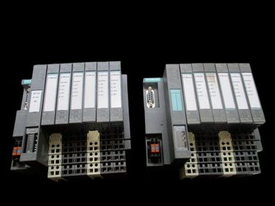 Siemens Profibus-DP ET200S IM 151-1 Standard 6ES7151-1AA05-0AB0 mit 6 Modulen