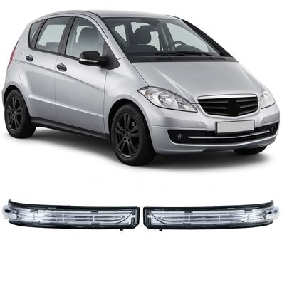 Spiegel Blinker Set Weiss Rechts+ Links für Mercedes A-Klasse W169 2008-2012