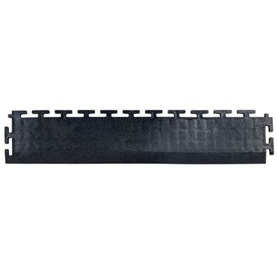 Ramroxx Rand Aussenkante für Performance PVC Floor Fliese Schwarz 6x50cm