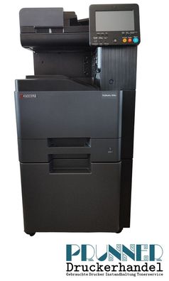 Kyocera Taskalfa 358ci inkl. CB-5110H Holzschrank mit Rollen • Farb-Multifunktionsger