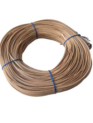 fitalia Stuhlflechtrohr 2,00mm, 250g, gerollt, Blauband, Halbglanz