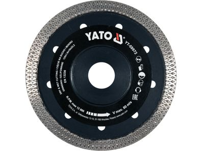 Diamant-Trennscheibe 125 mm für Keramik, präziser Trockenschnitt