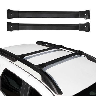 Dachträger Gepäckträger für Dacia Duster 2014-2018 Relingträger Alu Schwarz
