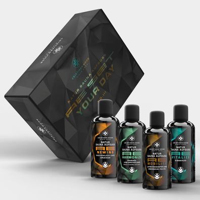 CristinenMoor Saunaaufguss Re Collection Set 3: 4x100 ml
