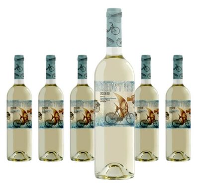 6 x Bicicletas y Peces Sauvignon Blanc Rueda DO – 2025