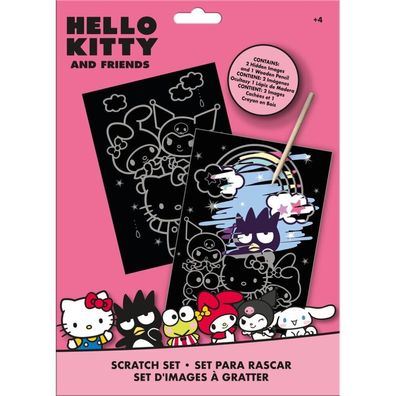 Hello Kitty und Freunde Scratch Schreibwaren Set