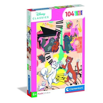 Disney Classics Aristocats 104-teiliges Clementoni-Puzzle