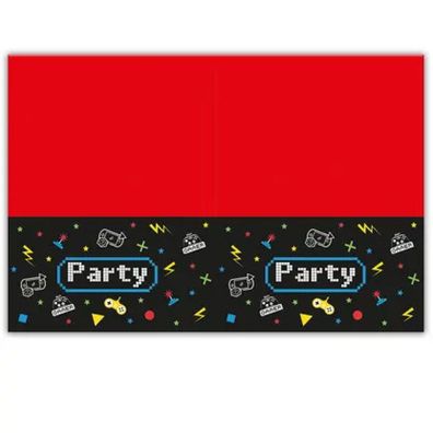 Procos Tischdecke Gamer und Konsolen Party