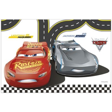 Folat Disney Cars Arena Race Plastiktischdecke 120x180 cm