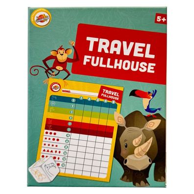Farbe Fullhouse Reisespiel