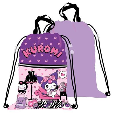 Hello Kitty Kuromi Deluxe Sporttasche, Turnbeutel 45 cm