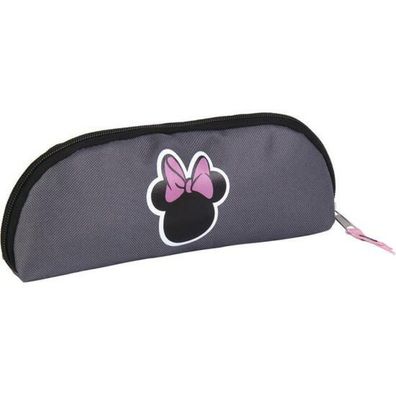 Schulmäppchen Minnie Mouse Grau (22 x 7 x 4 cm)