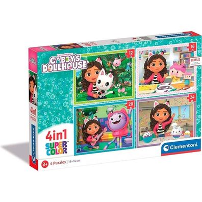 4 Puzzles in 1 - Gabys Puppenhaus
