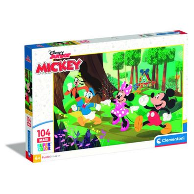 Clementoni Puzzle Mickey und Freunde MAXI 104 Teile