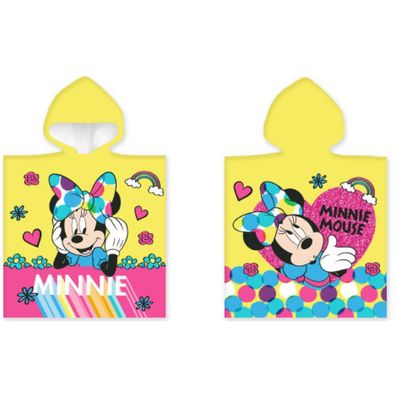 Poncho Handtuch - 50 x 100 cm - Minnie Mouse (110074)