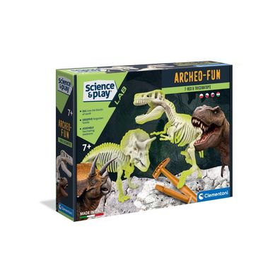 Ausgrabungen - T-Rex + Triceraptos