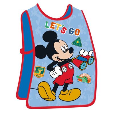 Disney Mickey Let's Go Kinder-Malschürze