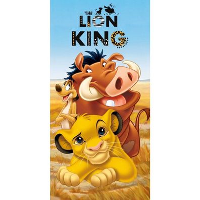 Jerry Fabrics Handtuch Lion King 01 70x140 cm