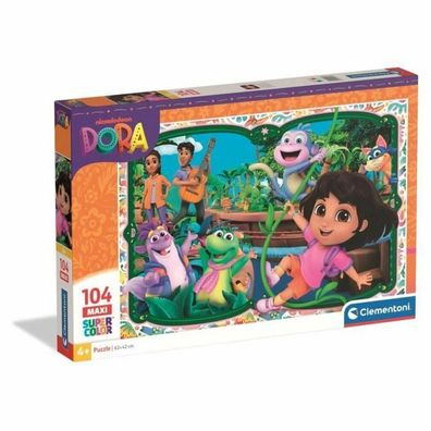 Puzzle Clementoni Dora 62 x 42 cm 104 Stücke