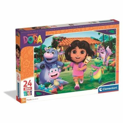 Puzzle Clementoni Dora 62 x 42 cm 24 Stücke