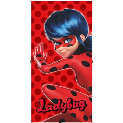 Miraculous Geschichten von Ladybug und Cat Noir Badetuch, Strandtuch 70x140cm