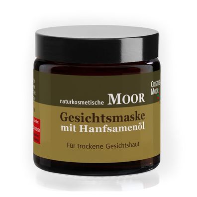 CristinenMoor Gesichtsmaske mit Naturmoor und Bio-Hanfsamenöl 110 ml