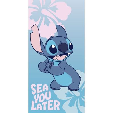 Disney Lilo & Stitch Sea You Later Strandtuch 70x140cm