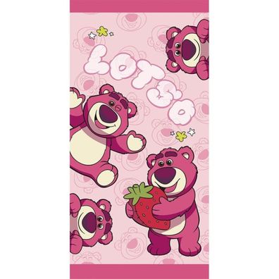 Disney Lotso Badehandtuch, Strandtuch 70x140cm (Schnelltrocknend)